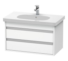 Тумба белый матовый 80 см Duravit Ketho KT664701818