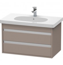 Тумба базальт матовый 80 см Duravit Ketho KT664704343