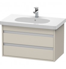 Тумба тауп матовый 80 см Duravit Ketho KT664709191