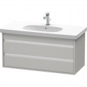 Тумба бетонно-серый матовый 100 см Duravit Ketho KT664800707 Тумба бетонно-серый матовый 100 см Duravit Ketho KT664800707