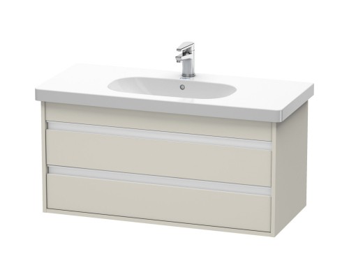 Тумба тауп матовый 100 см Duravit Ketho KT664809191