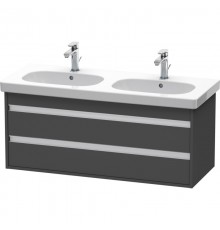 Тумба графит матовый 115 см Duravit Ketho KT664904949