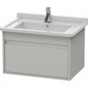 Тумба бетонно-серый матовый 65 см Duravit Ketho KT666300707 Тумба бетонно-серый матовый 65 см Duravit Ketho KT666300707