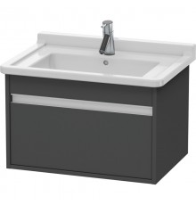 Тумба графит матовый 65 см Duravit Ketho KT666304949