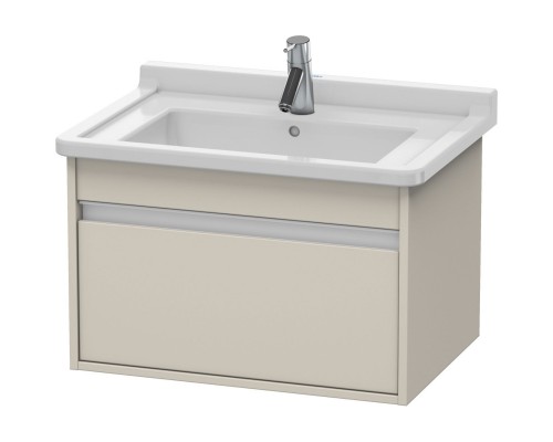 Тумба тауп матовый 65 см Duravit Ketho KT666309191