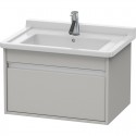 Тумба бетонно-серый матовый 80 см Duravit Ketho KT666400707 Тумба бетонно-серый матовый 80 см Duravit Ketho KT666400707