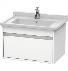 Тумба белый матовый 80 см Duravit Ketho KT666401818