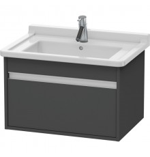 Тумба графит матовый 80 см Duravit Ketho KT666404949