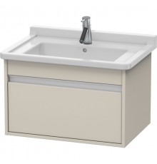 Тумба тауп матовый 80 см Duravit Ketho KT666409191