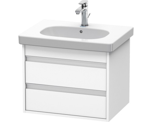 Тумба белый матовый 60 см Duravit Ketho KT665001818