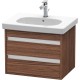 Тумба темный орех 60 см Duravit Ketho KT665002121