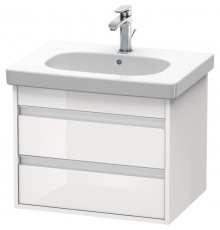 Тумба белый глянец 60 см Duravit Ketho KT665002222