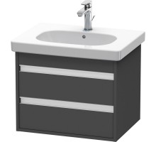 Тумба графит матовый 60 см Duravit Ketho KT665004949