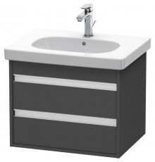 Тумба графит матовый 60 см Duravit Ketho KT665004949