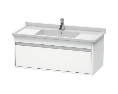 Тумба белый матовый 100 см Duravit Ketho KT666501818