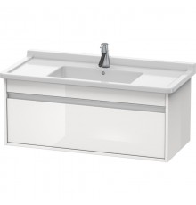 Тумба белый глянец 100 см Duravit Ketho KT666502222