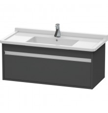 Тумба графит матовый 100 см Duravit Ketho KT666504949