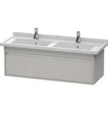 Тумба бетонно-серый матовый 120 см Duravit Ketho KT666600707