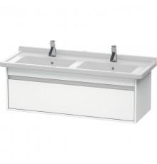 Тумба белый матовый 120 см Duravit Ketho KT666601818