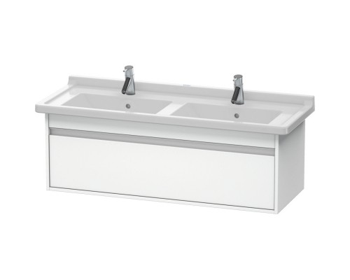 Тумба белый матовый 120 см Duravit Ketho KT666601818