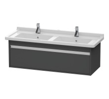 Тумба графит матовый 120 см Duravit Ketho KT666604949