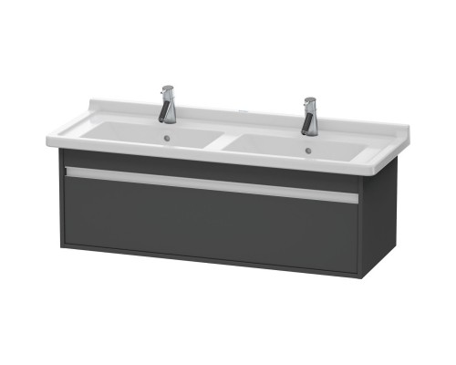 Тумба графит матовый 120 см Duravit Ketho KT666604949