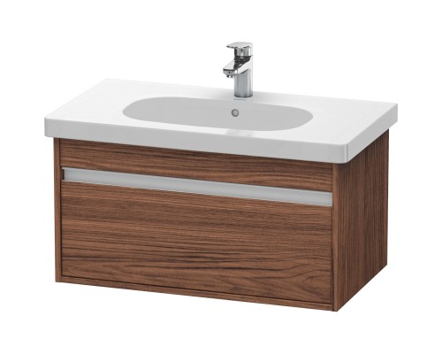 Тумба темный орех 80 см Duravit Ketho KT666702121