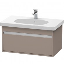 Тумба базальт матовый 80 см Duravit Ketho KT666704343