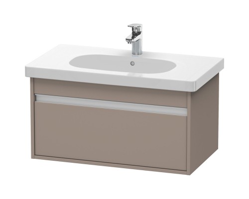 Тумба базальт матовый 80 см Duravit Ketho KT666704343