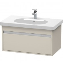 Тумба тауп матовый 80 см Duravit Ketho KT666709191