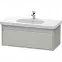 Тумба бетонно-серый матовый 100 см Duravit Ketho KT666800707