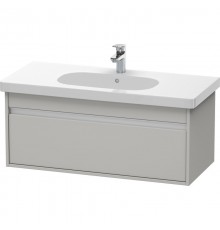 Тумба бетонно-серый матовый 100 см Duravit Ketho KT666800707