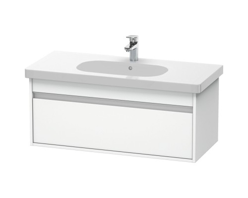 Тумба белый матовый 100 см Duravit Ketho KT666801818