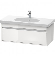 Тумба белый глянец 100 см Duravit Ketho KT666802222