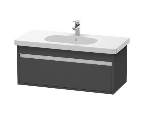 Тумба графит матовый 100 см Duravit Ketho KT666804949