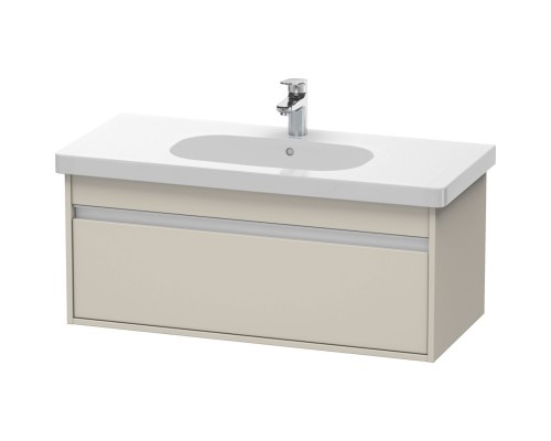 Тумба тауп матовый 100 см Duravit Ketho KT666809191