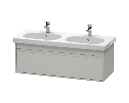 Тумба бетонно-серый матовый 115 см Duravit Ketho KT666900707