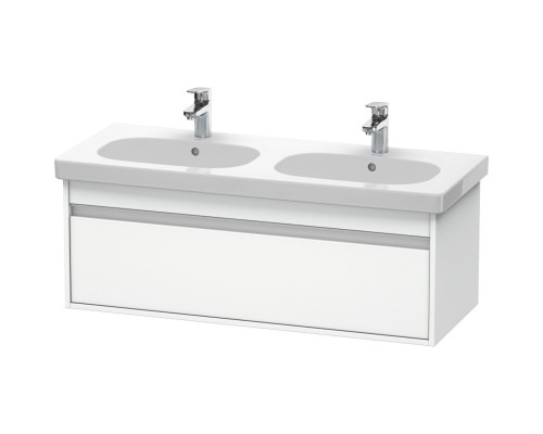 Тумба белый матовый 115 см Duravit Ketho KT666901818