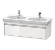 Тумба белый глянец 115 см Duravit Ketho KT666902222