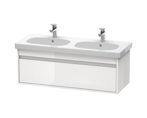 Тумба белый глянец 115 см Duravit Ketho KT666902222