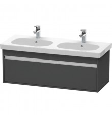 Тумба графит матовый 115 см Duravit Ketho KT666904949