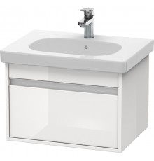 Тумба белый глянец 60 см Duravit Ketho KT667002222