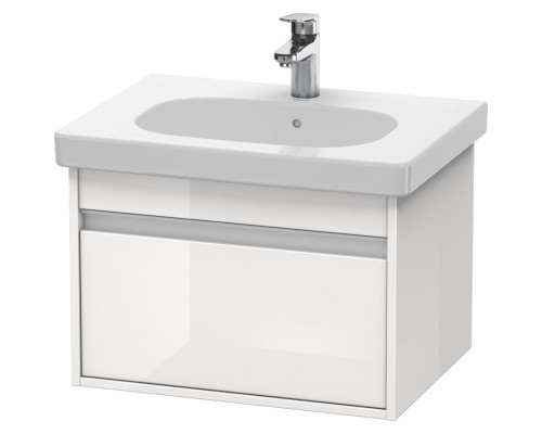 Тумба белый глянец 60 см Duravit Ketho KT667002222