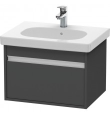 Тумба графит матовый 60 см Duravit Ketho KT667004949