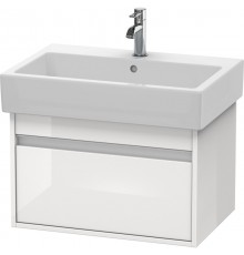 Тумба белый глянец 65 см Duravit Ketho KT668402222