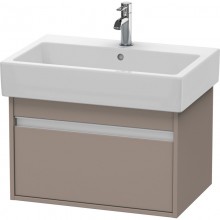 Тумба базальт матовый 65 см Duravit Ketho KT668404343
