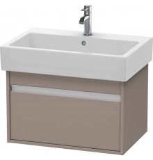 Тумба базальт матовый 65 см Duravit Ketho KT668404343