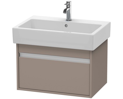 Тумба базальт матовый 65 см Duravit Ketho KT668404343