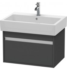 Тумба графит матовый 65 см Duravit Ketho KT668404949