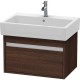 Тумба каштан 65 см Duravit Ketho KT668405353